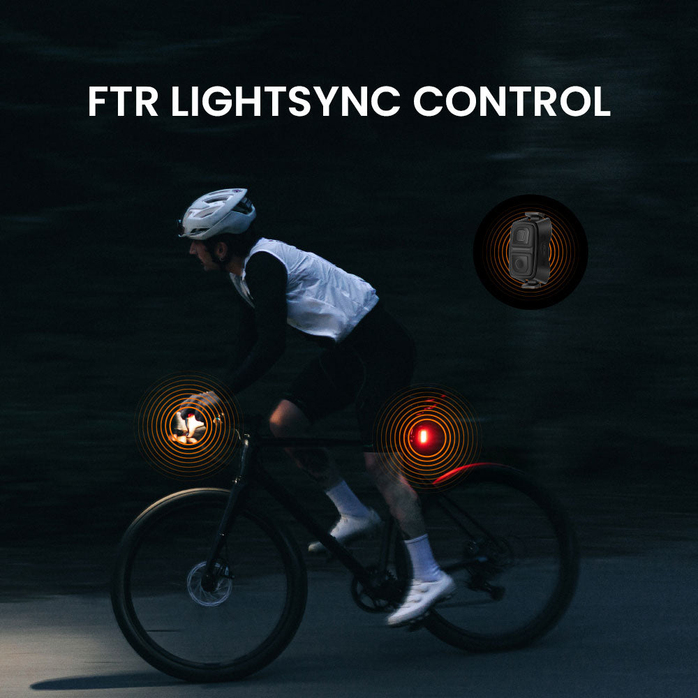 1800 Lumen Fietsverlichting Pro-Set — Voor & Achter