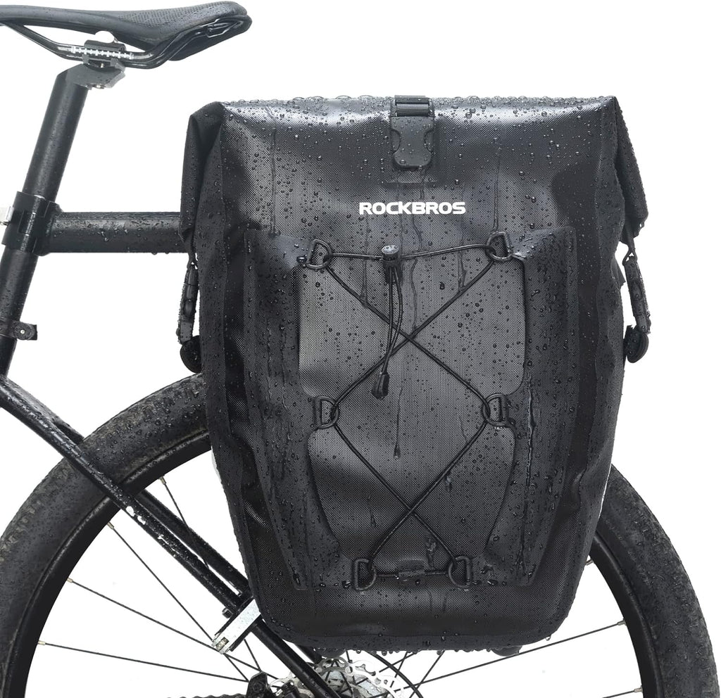 Waterdichte Dubbele Fietstas 40L — Ortlieb-Stijl Roll-Top