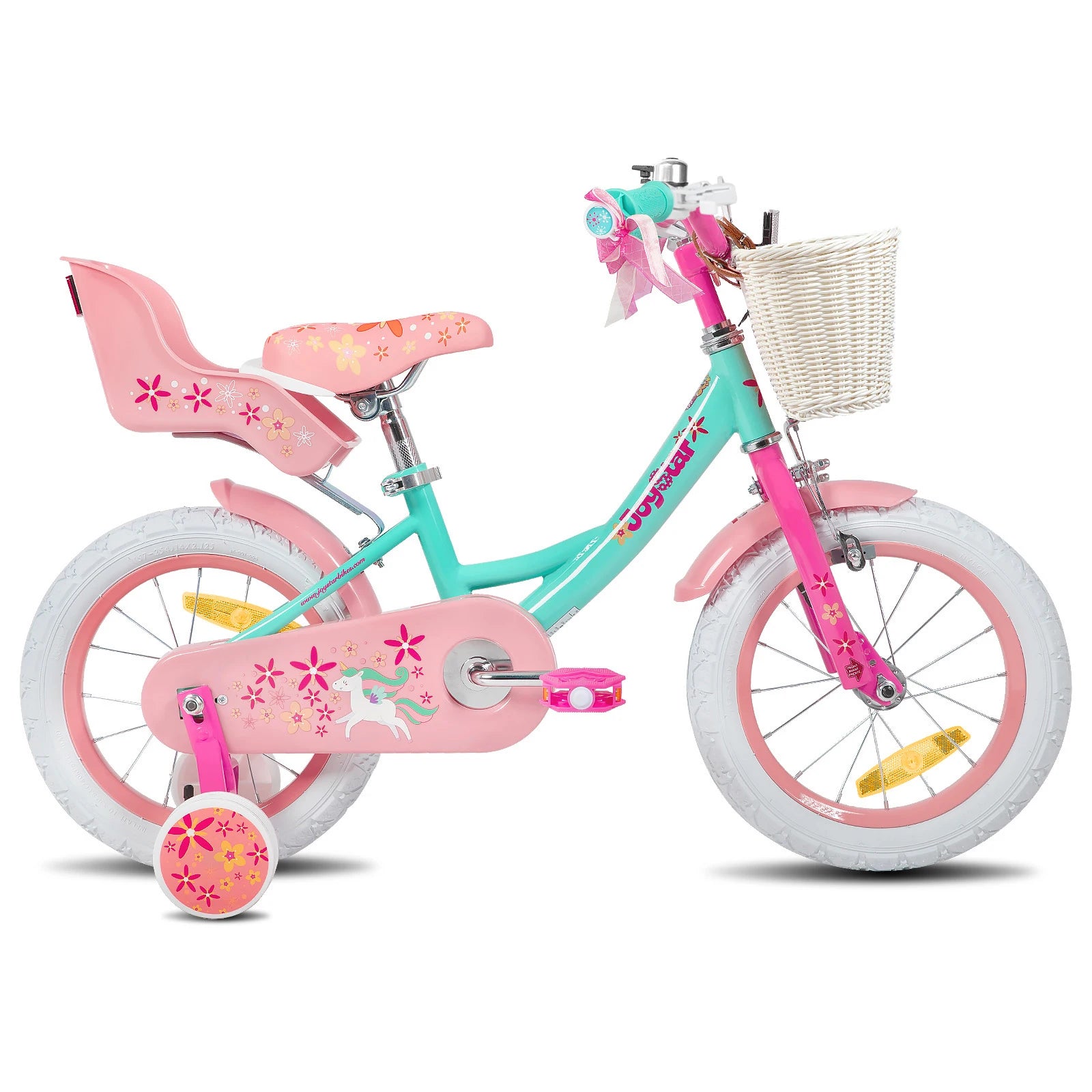Fietspack™ Kinderfiets 16″ – met Zijwieltjes & Handrem